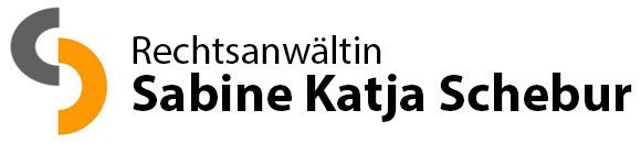 Logo - Rechtsanwältin Sabine Katja Schebur